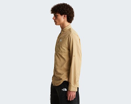 The North Face M SEQUOIA LONG SLEEVE SHIRT Erkek Outdoor Gömlek NF0A8FU5LK51 Haki