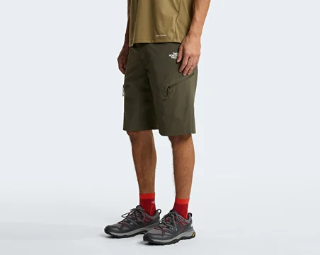 The North Face M Exploration Short Erkek Outdoor Şortu NF0A8FU921L1 Yeşil