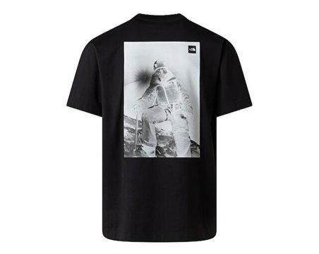 The North Face M EXPEDITION PHOTO RELAXED SHORT SLEEVE Erkek Outdoor Tişörtü NF0A8G9KJK31 Siyah