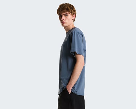 The North Face M RETRO EARTH RELAXED SHORT SLEEVE TEE-G Erkek Outdoor Tişörtü NF0A8G9P0U31 Gri