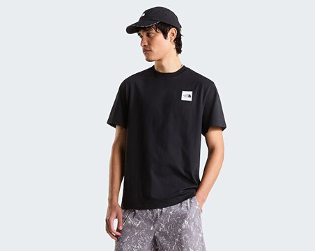 The North Face M EXPEDITION PHOTO RELAXED SHORT SLEEVE Erkek Outdoor Tişörtü NF0A8G9KJK31 Siyah