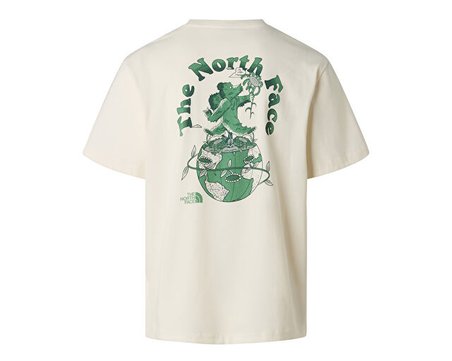 The North Face M RETRO EARTH RELAXED SHORT SLEEVE TEE-G Erkek Outdoor Tişörtü NF0A8G9PQLI1 Bej