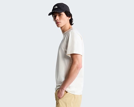 The North Face M RETRO EARTH RELAXED SHORT SLEEVE TEE-G Erkek Outdoor Tişörtü NF0A8G9PQLI1 Bej