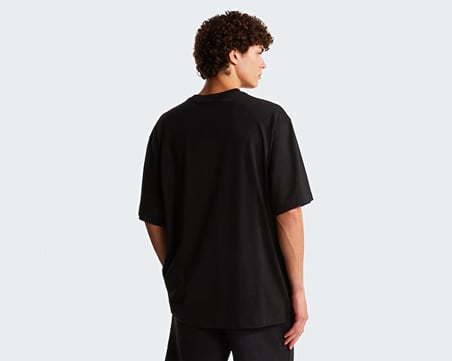 The North Face M Liquid Logo Oversize Erkek Outdoor Tişörtü NF0A8G9UJK31 Siyah