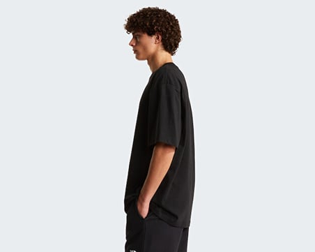 The North Face M Liquid Logo Oversize Erkek Outdoor Tişörtü NF0A8G9UJK31 Siyah