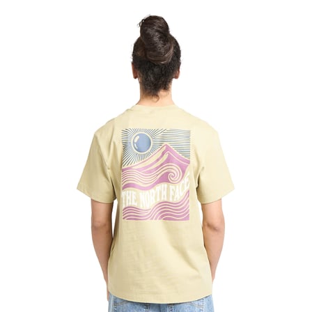 Mountain Escape Relaxed Erkek Sarı Outdoor T-Shirt NF0A8GB1G731