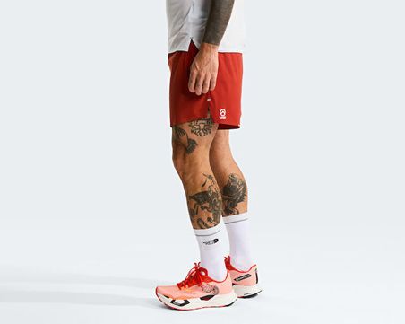 The North Face M Summit Pacesetter 5in Short Erkek Outdoor Şortu NF0A8BB4G6I1Kırmızı