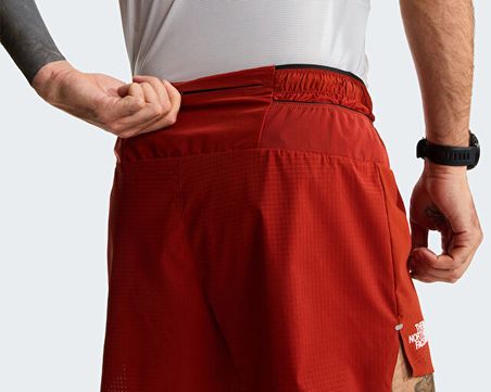 The North Face M Summit Pacesetter 5in Short Erkek Outdoor Şortu NF0A8BB4G6I1Kırmızı