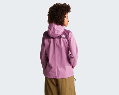 The North Face W ANTORA RAIN JACKET Kadın Outdoor Yağmurluk NF0A8BKDK221 Mor