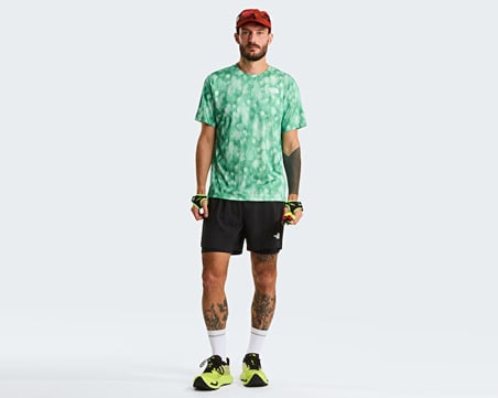 The North Face M LIGHTBRIGHT 2IN1 SHORT 5IN Erkek Outdoor Şortu NF0A8G2VJK31 Siyah
