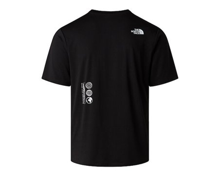 The North Face M 24/7 Short Sleeve Tee-Graphic Erkek Outdoor Tişörtü NF0A8G83JK31 Siyah