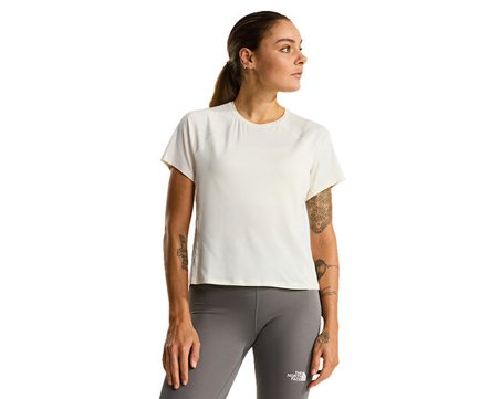 The North Face W Jaida Ss Tee Kadın Günlük Tişört NF0A8GXWQNI1 Beyaz