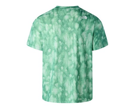 The North Face M 24/7 SHORT SLEEVE T-SHIRT REG-PRINT Erkek Outdoor Tişörtü NF0A8G85MDI1 Yeşil