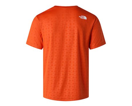 The North Face M 24/7 PENTADOME EMBOSSED REG SS TEE Erkek Outdoor Tişörtü NF0A8G87G6L1 Turuncu