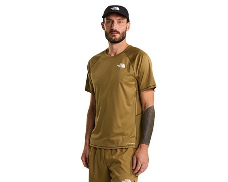 The North Face M SUNRISER SS Erkek Outdoor Tişörtü NF0A8BBP2EL1 Kahverengi