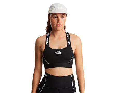 The North Face W Cambrena Bra Kadın Antrenman Sporcu Sütyeni NF0A8G1JJK31 Siyah