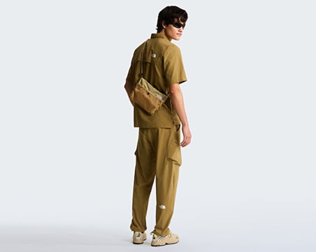 The North Face M Packable Short Sleeve Shirt Erkek Outdoor Kısa Kollu Gömlek NF0A8FTQ2EL1 Sarı
