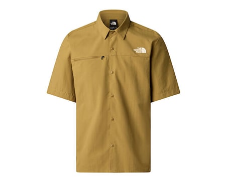 The North Face M Packable Short Sleeve Shirt Erkek Outdoor Kısa Kollu Gömlek NF0A8FTQ2EL1 Sarı