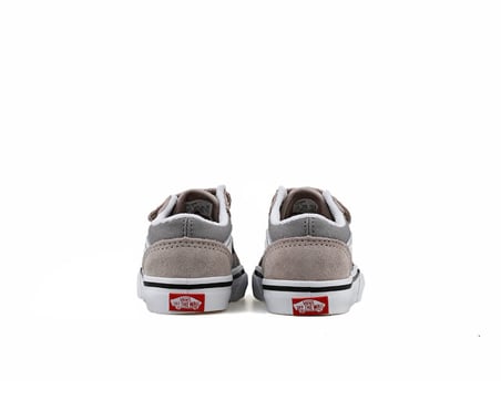 Vans Old Skool V Bebek Günlük Ayakkabı VN000CRW85T1 Gri