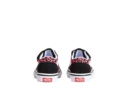 Vans Old Skool V Bebek Günlük Ayakkabı VN000CRWFOC1 Renkli