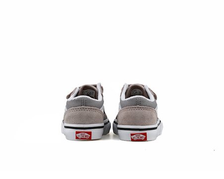Vans Old Skool V Bebek Günlük Ayakkabı VN000CRW85T1 Gri