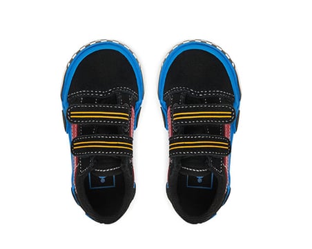 Vans Old Skool V Car Bebek Günlük Ayakkabı VN000EE7Y611 Renkli