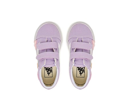 Vans Old Skool V Butterfly Bebek Günlük Ayakkabı VN000EFHFSF1 Mor
