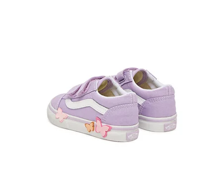 Vans Old Skool V Butterfly Bebek Günlük Ayakkabı VN000EFHFSF1 Mor