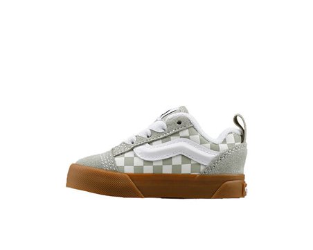 Vans Knu Skool Elastic Lace Bebek Günlük Ayakkabı VN000D0KFSG1 Gri