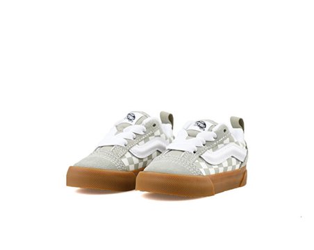 Vans Knu Skool Elastic Lace Bebek Günlük Ayakkabı VN000D0KFSG1 Gri