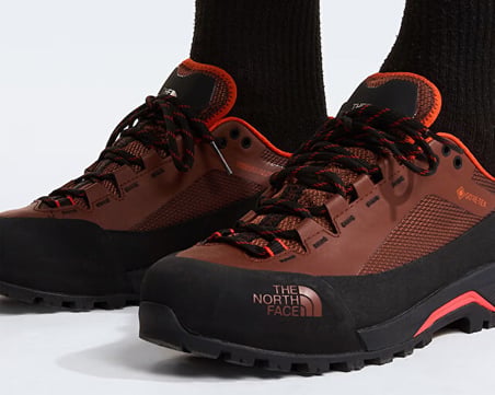 The North Face M VERTO ALPINE GORE-TEX Erkek Outdoor Ayakkabısı NF0A83NDMID1 Turuncu
