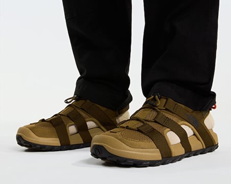 The North Face M EXPLORE CAMP SHANDAL Erkek Outdoor Sandaleti NF0A83NLKAA1 Kahverengi