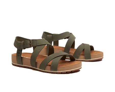 Timberland Malibu Waves Kadın Sandaleti TB0A2QTFEO61 Yeşil