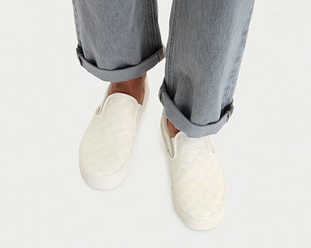 Vans CLASSIC SLIP-ON Unisex Günlük Ayakkabı VN000D6YC131 Beyaz