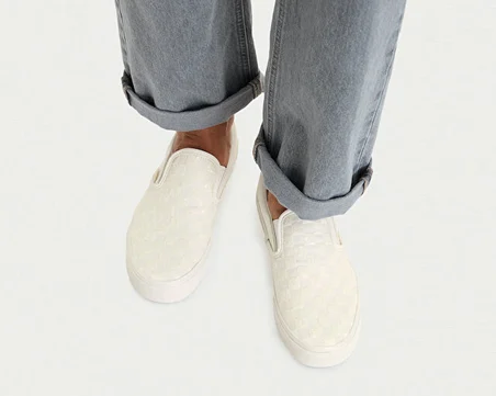 Vans CLASSIC SLIP-ON Unisex Günlük Ayakkabı VN000D6YC131 Beyaz