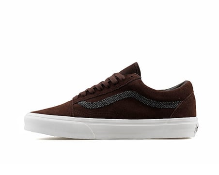 Vans OLD SKOOL Unisex Günlük Ayakkabı VN000D7ZNWH1 Kahverengi