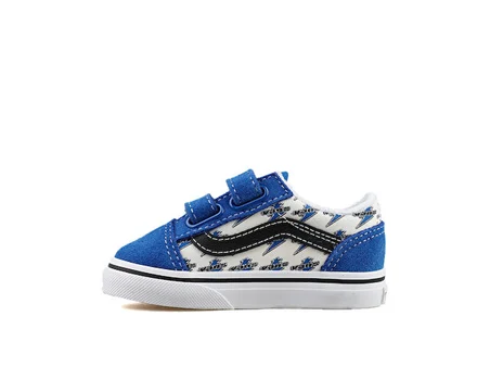 Vans OLD SKOOL V Çocuk Günlük Ayakkabı VN000VB20FG1 Mavi