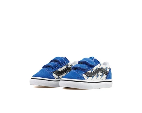 Vans OLD SKOOL V Çocuk Günlük Ayakkabı VN000VB20FG1 Mavi