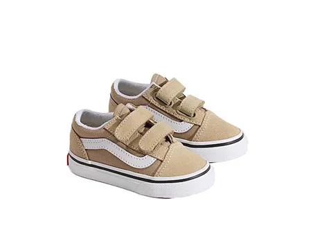 Vans OLD SKOOL V Çocuk Günlük Ayakkabı VN000VB24MG1 Kahverengi