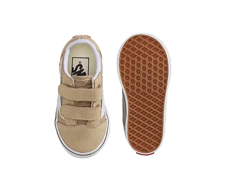 Vans OLD SKOOL V Çocuk Günlük Ayakkabı VN000VB24MG1 Kahverengi