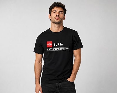 The North Face M S/S Gps Tee Erkek Outdoor TişörtüNF0A8KMHJK31Siyah