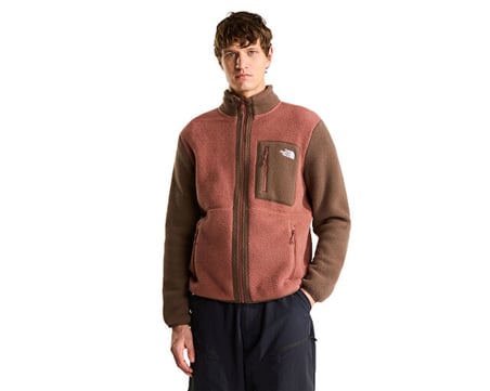 The North Face M YUMIORI FULL ZIP Erkek Outdoor Polar Ceket NF0A883RTF01 Kahverengi
