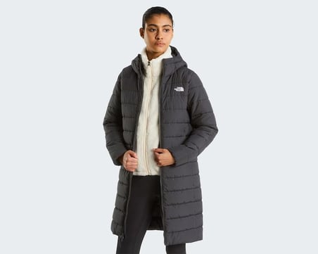 The North Face W ACONCAGUA HOODED PARKA Kadın Outdoor Parka NF0A8H1AJK31 Siyah