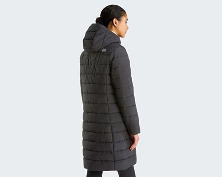 The North Face W ACONCAGUA HOODED PARKA Kadın Outdoor Parka NF0A8H1AJK31 Siyah