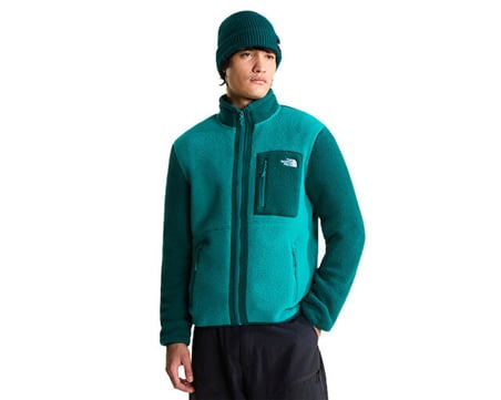 The North Face M YUMIORI FULL ZIP Erkek Outdoor Polar Ceket NF0A883RSE41 Mavi