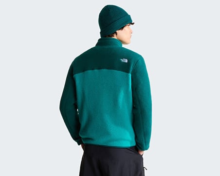 The North Face M YUMIORI FULL ZIP Erkek Outdoor Polar Ceket NF0A883RSE41 Mavi