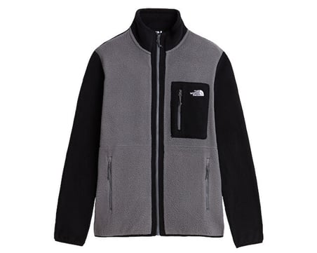 The North Face M YUMIORI FULL ZIP Erkek Outdoor Polar Ceket NF0A883RRPI1 Gri