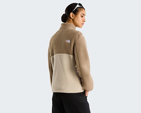 The North Face W YUMIORI FULL ZIP Kadın Outdoor Polar Ceket NF0A8E88SN41 Bej