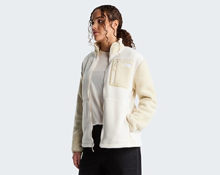 The North Face W YUMIORI FULL ZIP Kadın Outdoor Polar Ceket NF0A8E88JN51 Bej