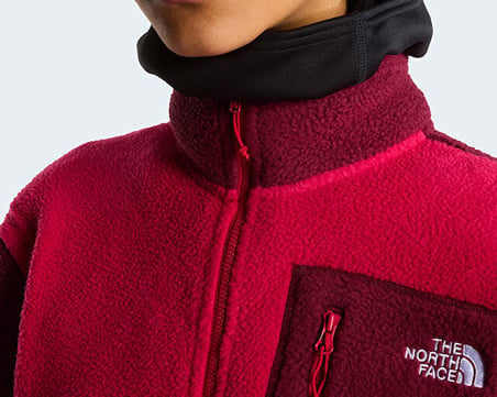 The North Face W YUMIORI FULL ZIP Kadın Outdoor Polar Ceket NF0A8E88S691 Kırmızı